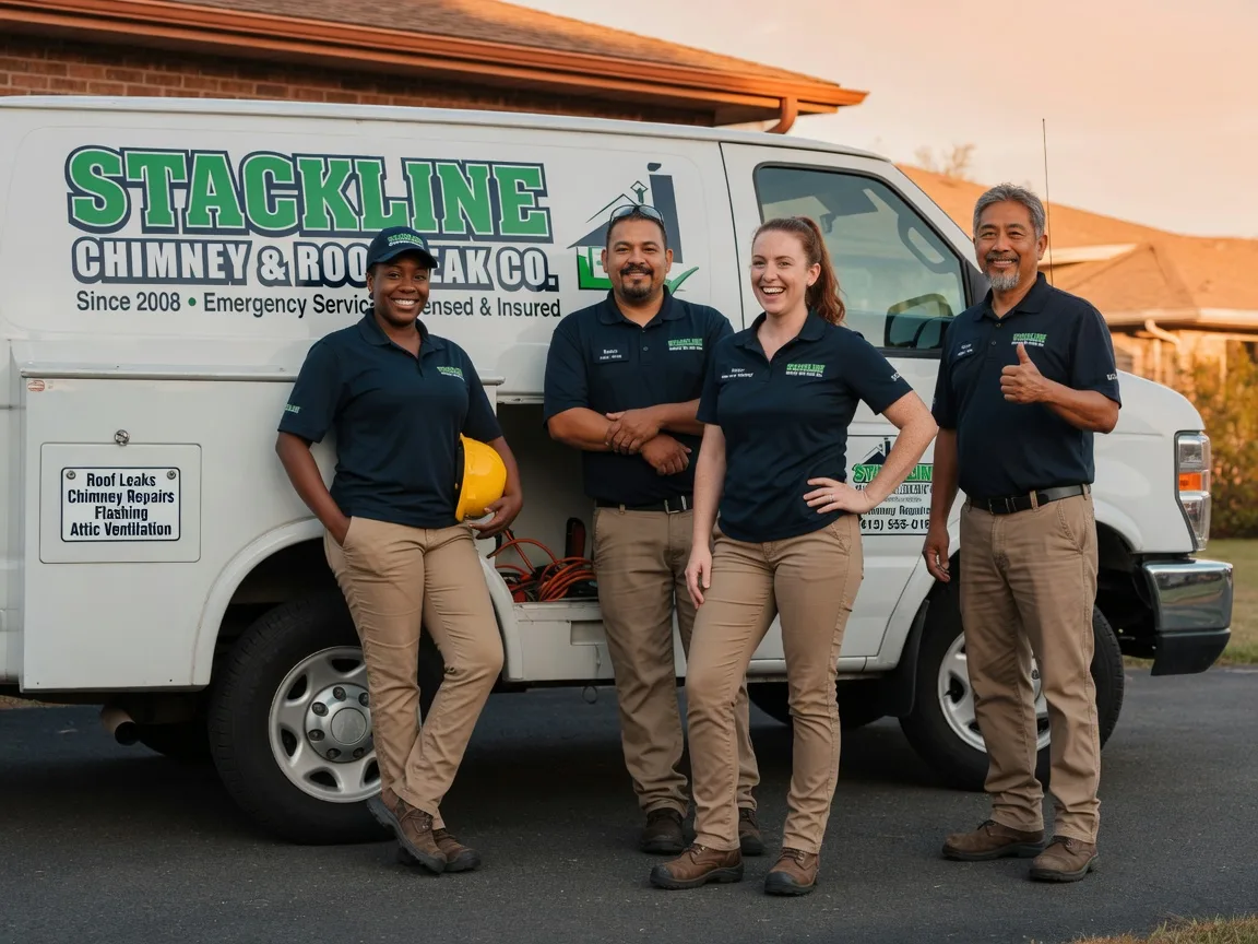 Chimney flashing repair company in Mount Gilead, OH